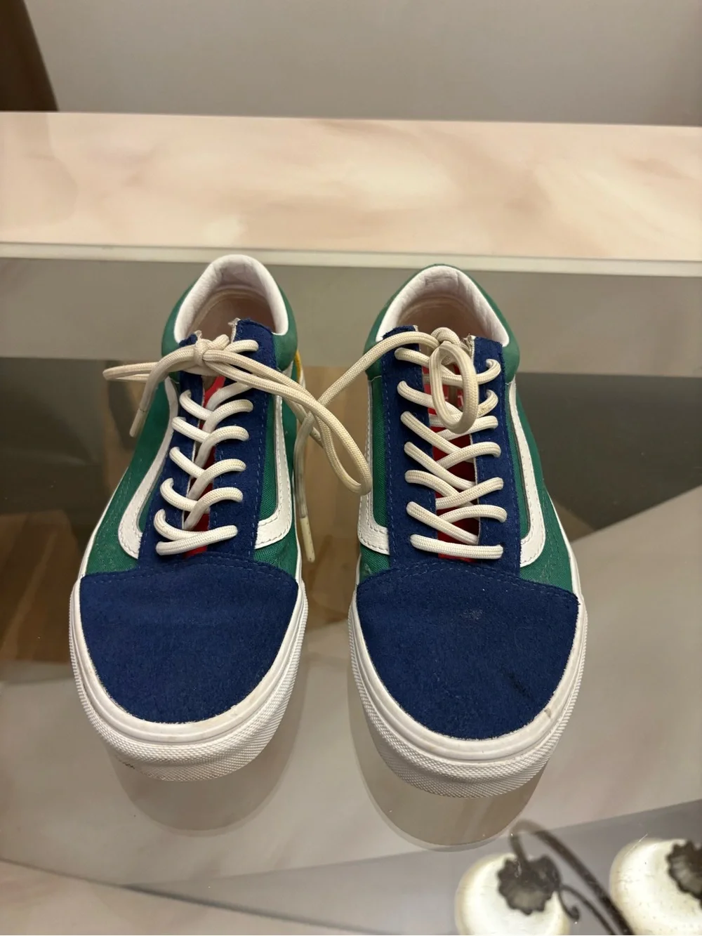 Women’s US Size 6.5 Men’s US 5, Vans Old Skool Yacht Club Sneakers Multicolored